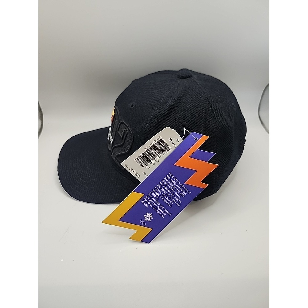 Vintage 2002 Salt Lake City Olympics Hat American Needle Navy Snapback NWT - Picture 4 of 6